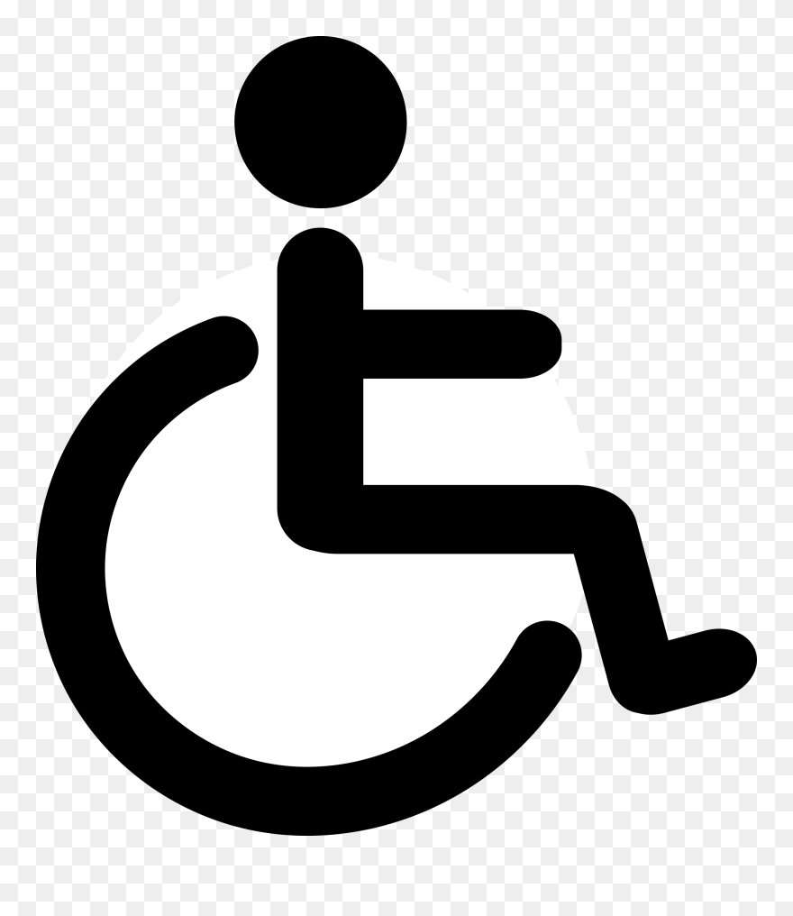 Clipart Wheelchair - Png Download