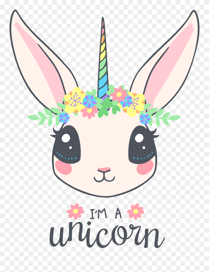 Unicorn Bunny Clipart