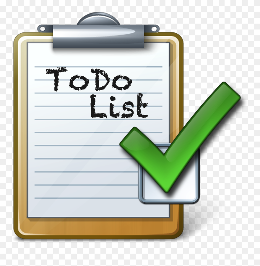 Do List Clipart - Png Download