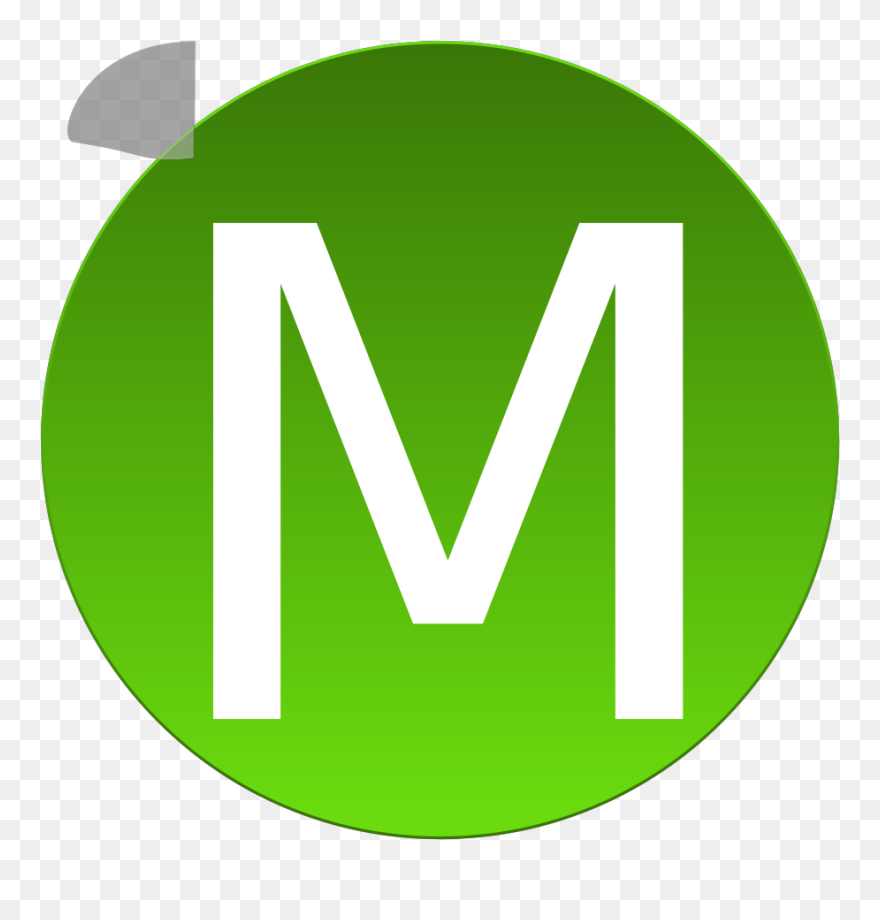 Green M Svg Clip Arts - Portable Network Graphics - Png Download