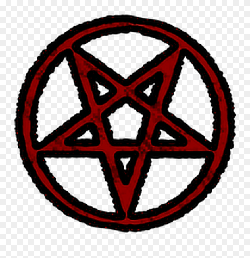 Transparent Pentagrama Png - Satanic Pentagram Png Transparent Clipart