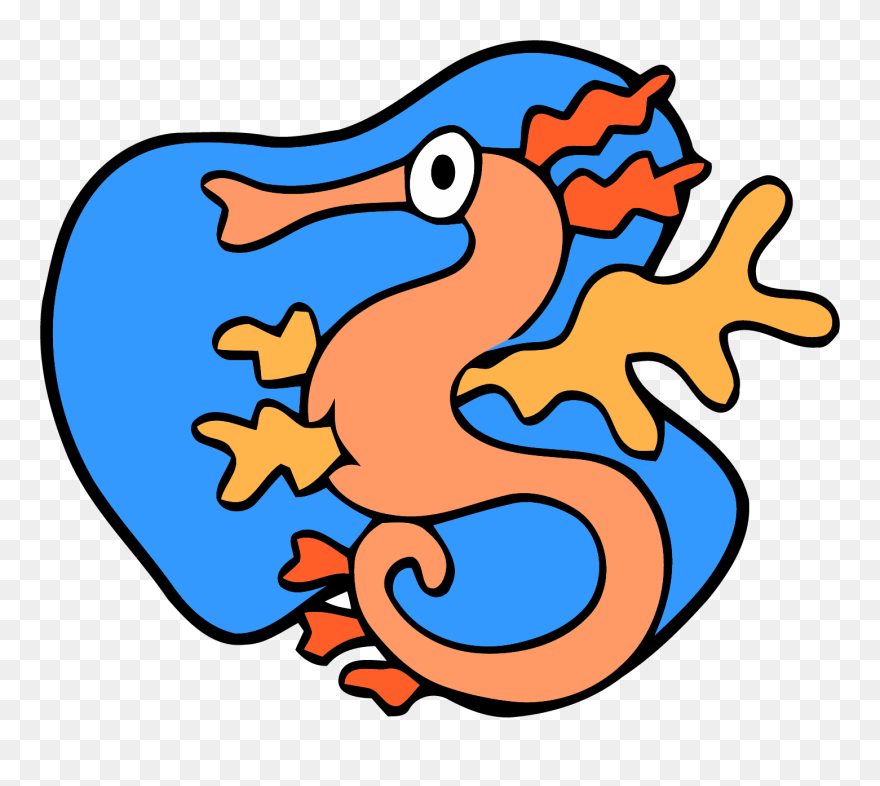 Sea Dragon Clipart - Png Download