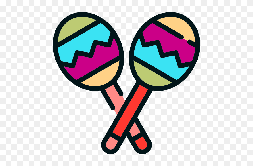 Buffet - Maracas Icon Transparent Background Free Clipart