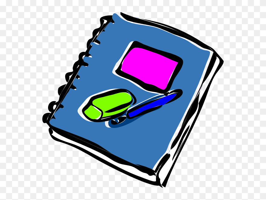 Notebook And Pen Clipart Png Transparent Png