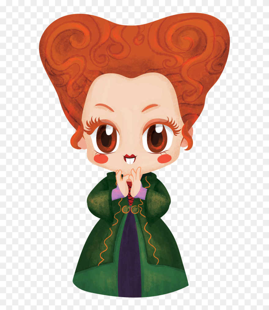Hocus Pocus Winnie Cookie Cutter - Hocus Pocus Cartoon Clipart