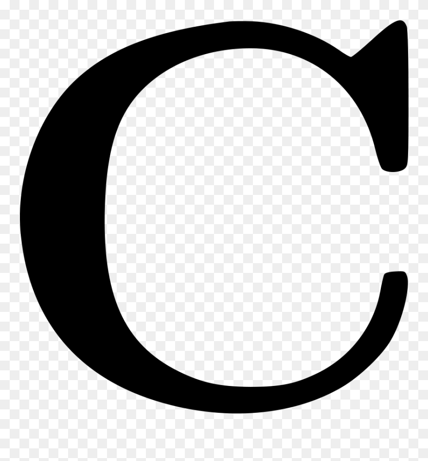 L Vector Letter Suggest C Clipart And Clipart C - Letter C Clipart - Png Download