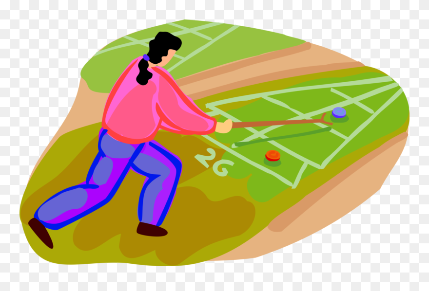 Transparent Shuffleboard Clipart - Shuffleboard Clip Art - Png Download