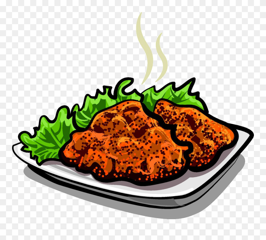 Fries Clipart Uses Heat - Wiener Schnitzel Clipart - Png Download
