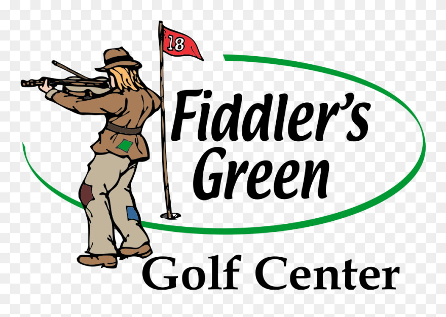 Fern Clipart Golf - Fiddler's Green Golf Logo - Png Download