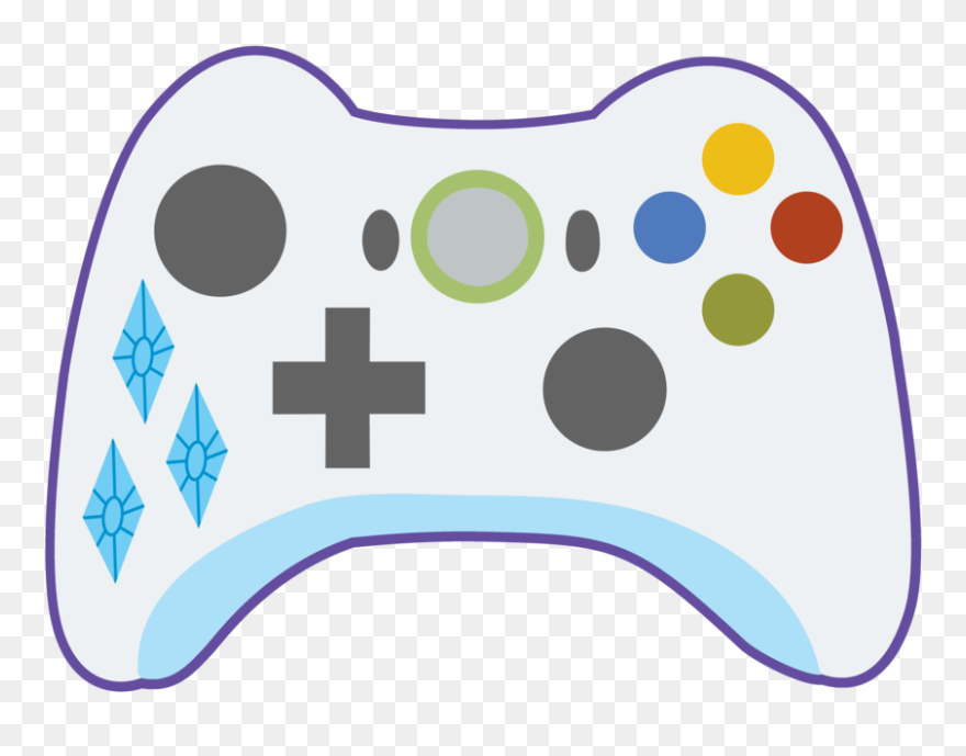 Transparent Cartoon Controller Png - Cartoon Xbox Controller Clipart