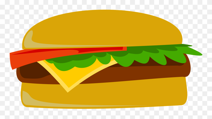 Burger - Cheese Burger Clipart - Png Download