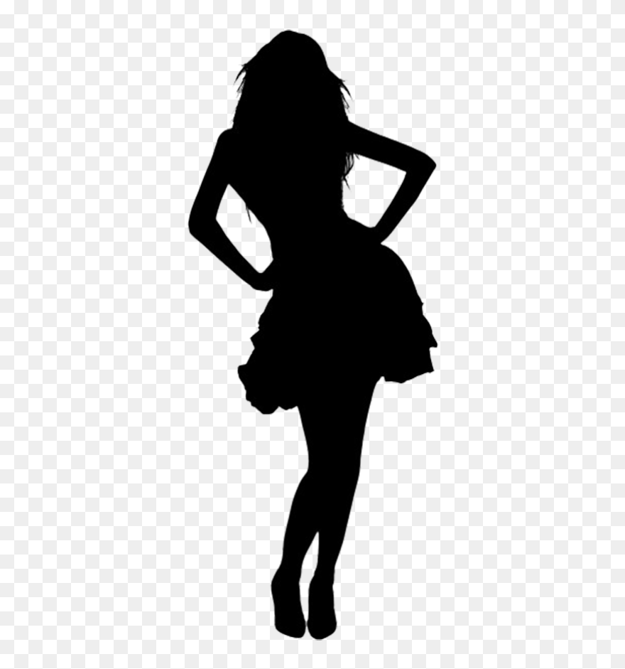 Lady Silhouette Clipart