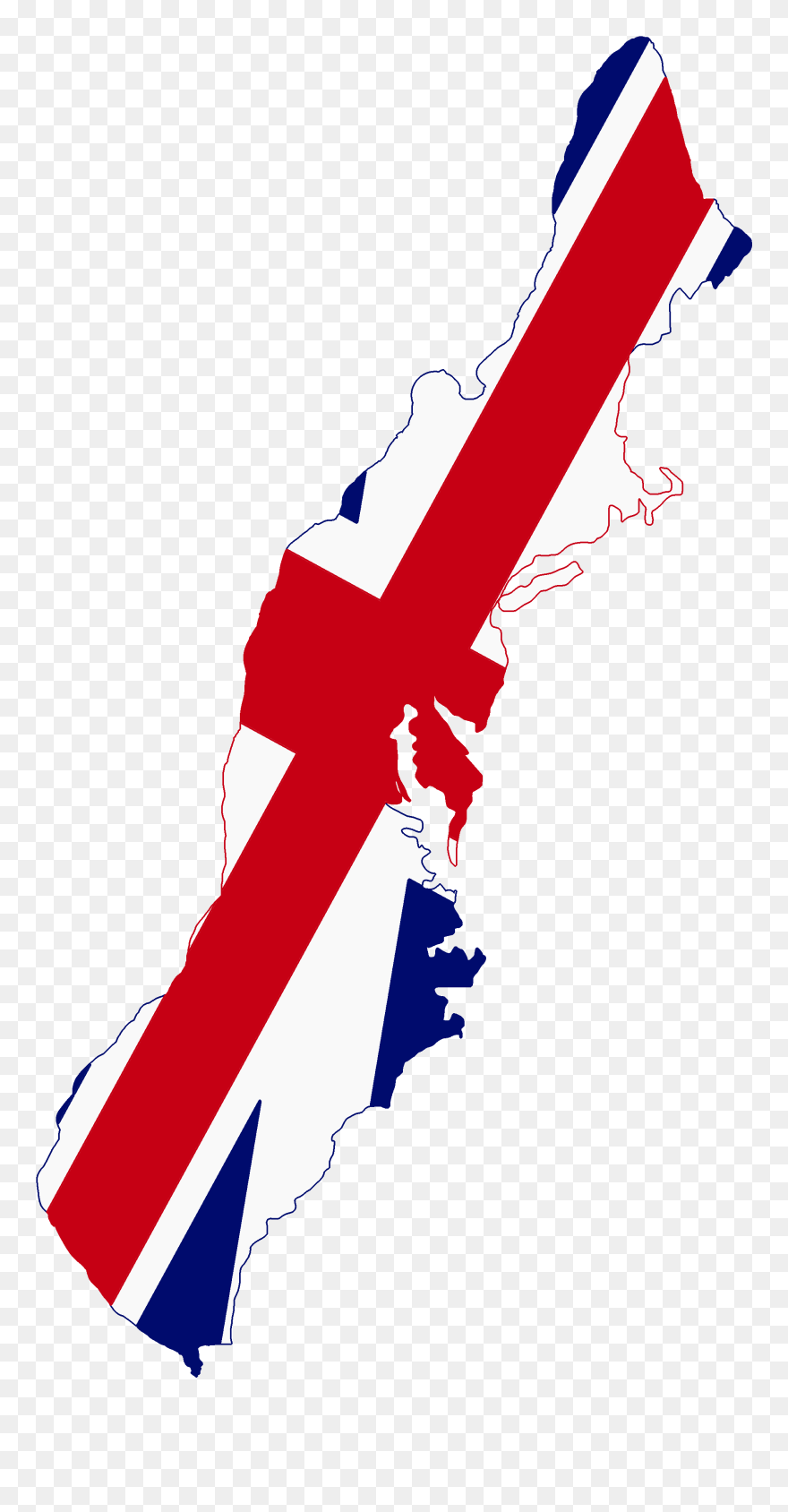 Library Of Clip Black And White Stock Of United States - British 13 Colonies Flag - Png Download