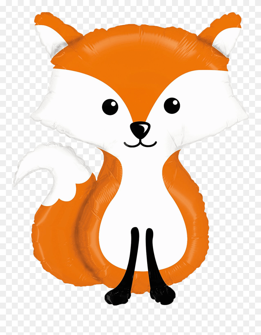 Fox Balloon Clipart