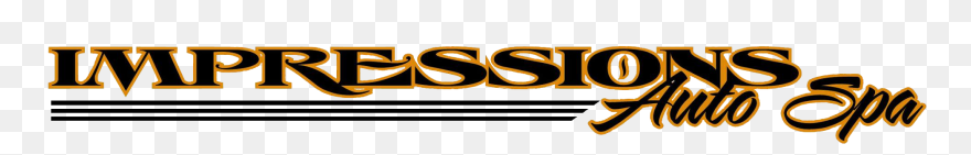 Impressions Auto Spa - Calligraphy Clipart