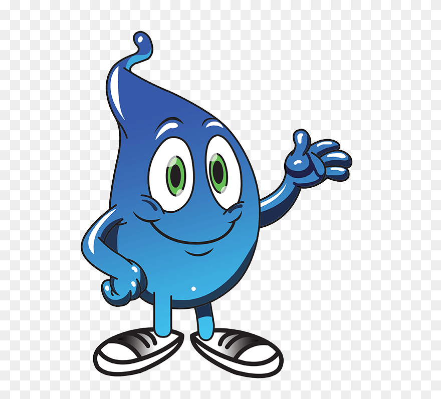 Raindropman Clipart