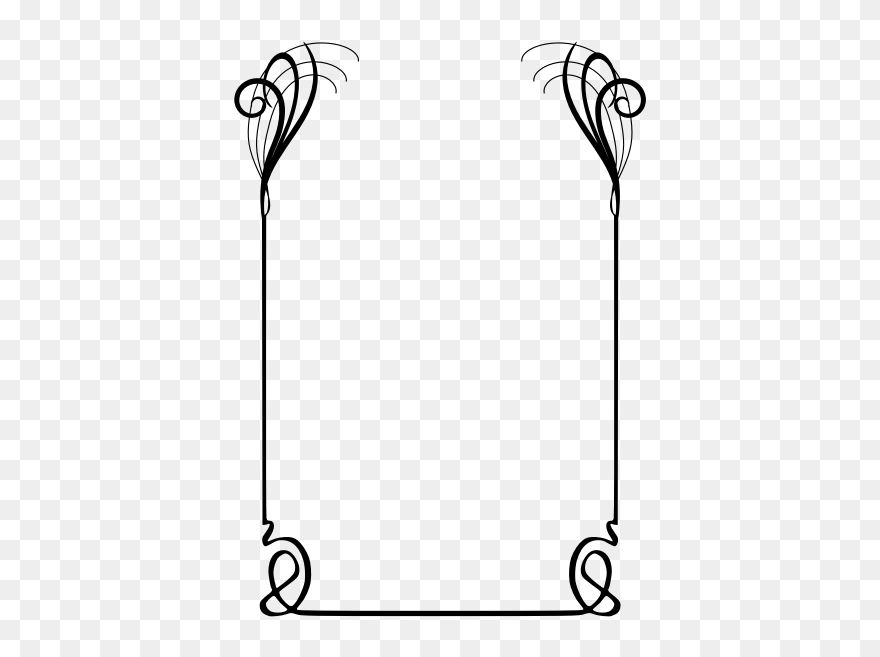 Border 48 A4 - Border A4 Size Paper Clipart