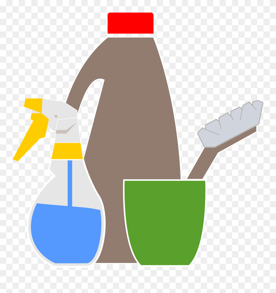Pulire La Casa Clipart Svg Black And White Tutti I - Detergent Clipart Png Transparent Png