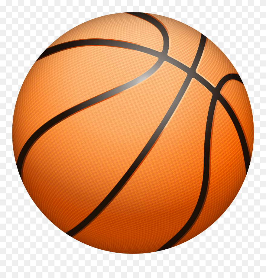 Free Clipart Basketball Graphic Transparent Library - Png Download