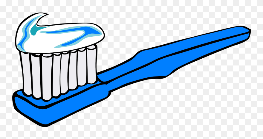 Cartoon Picture Of A Toothbrush Clipart