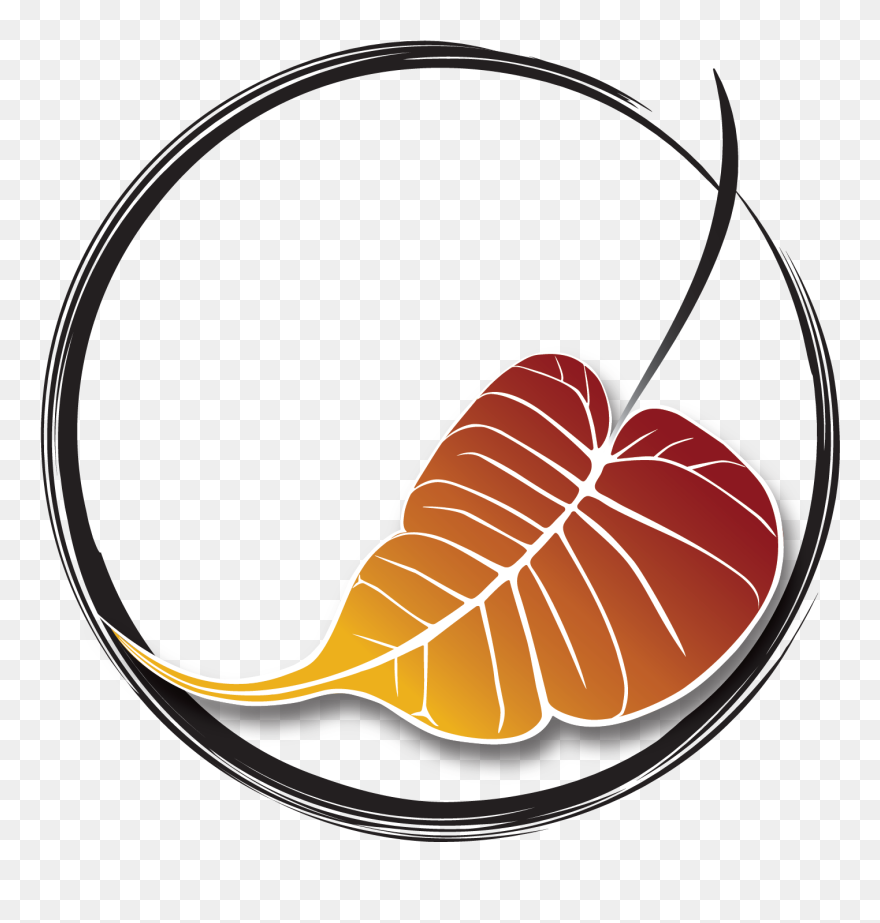 What Is Yoga - Bodhi Tree Leaf Drawing Png Clipart