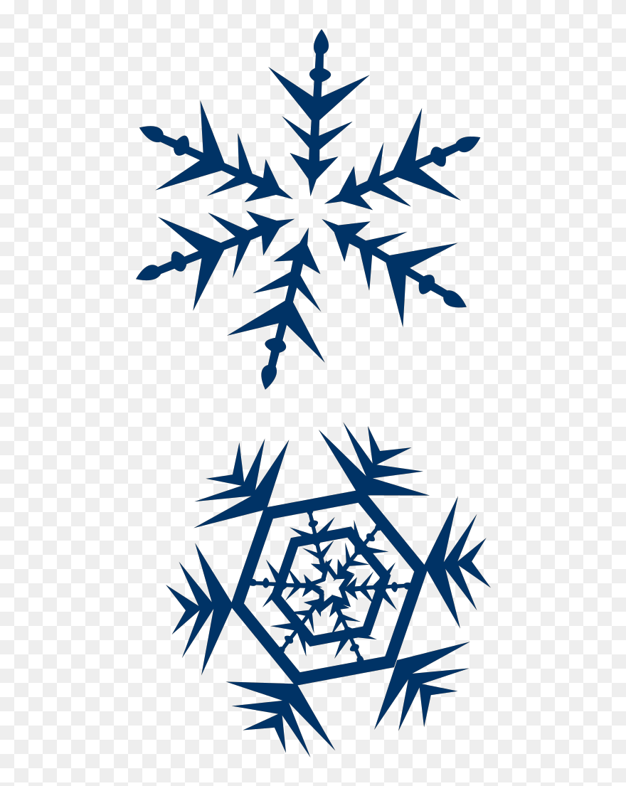 Snowflake Keychain Clipart Banner Freeuse Download - Free Snow Clip Art - Png Download