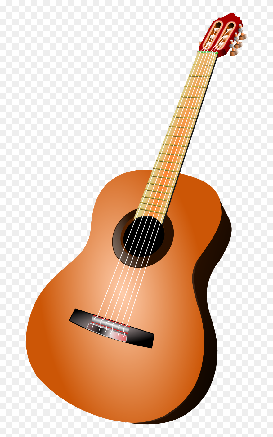 Guitar Acoustic Free Hd Image Clipart - Guitare Clipart - Png Download