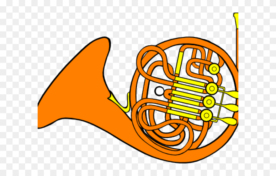 French Horn Clipart - Png Download