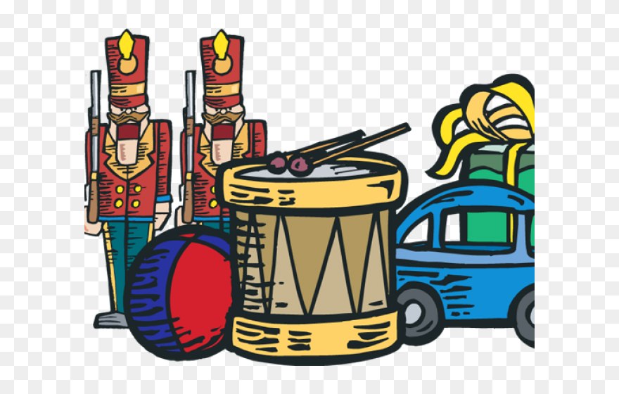 Christmas Toys Clipart - Png Download