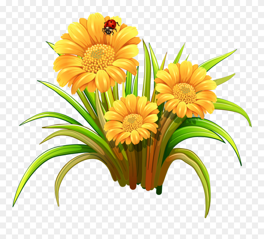 Flower Clipart 3d - Png Download