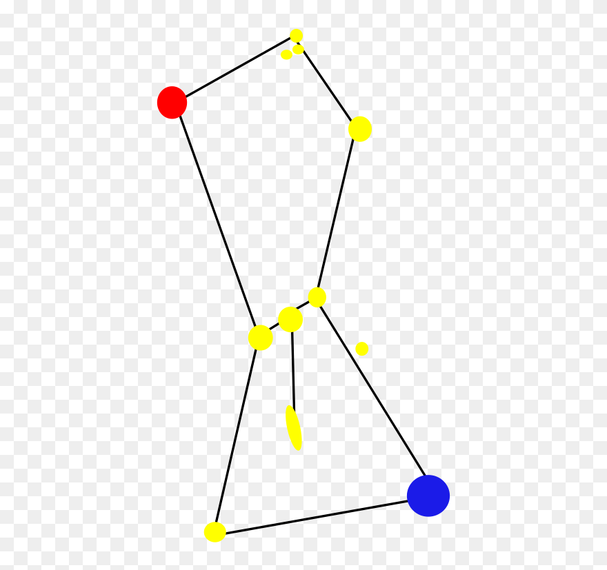 Constellation Clip Art - Constellation Orion Clipart - Png Download