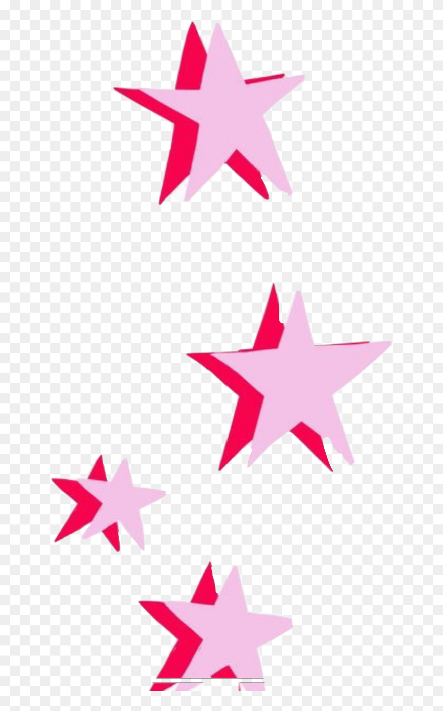 Vsco Stars Freetoedit - Pink Vsco Stars Clipart