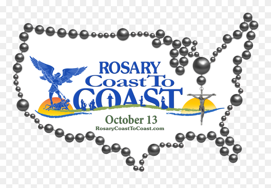 Rosary Coast To Coast Logo - Rosary Coast To Coast Clipart