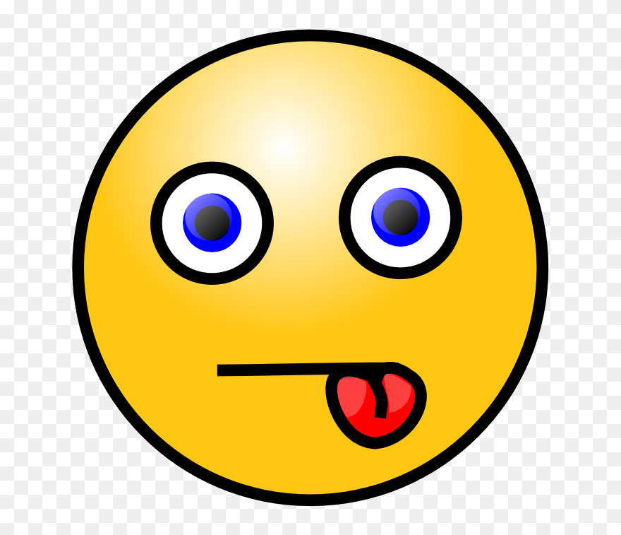 Onlinelabels Clip Art - Tongue In Cheek Art - Png Download
