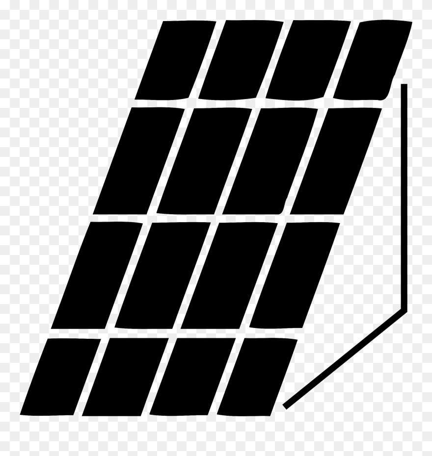 Clipart Sun Solar Panel - Clipart Solar Panel Png Transparent Png