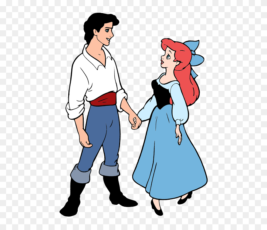 Ariel E Il Principe Clipart