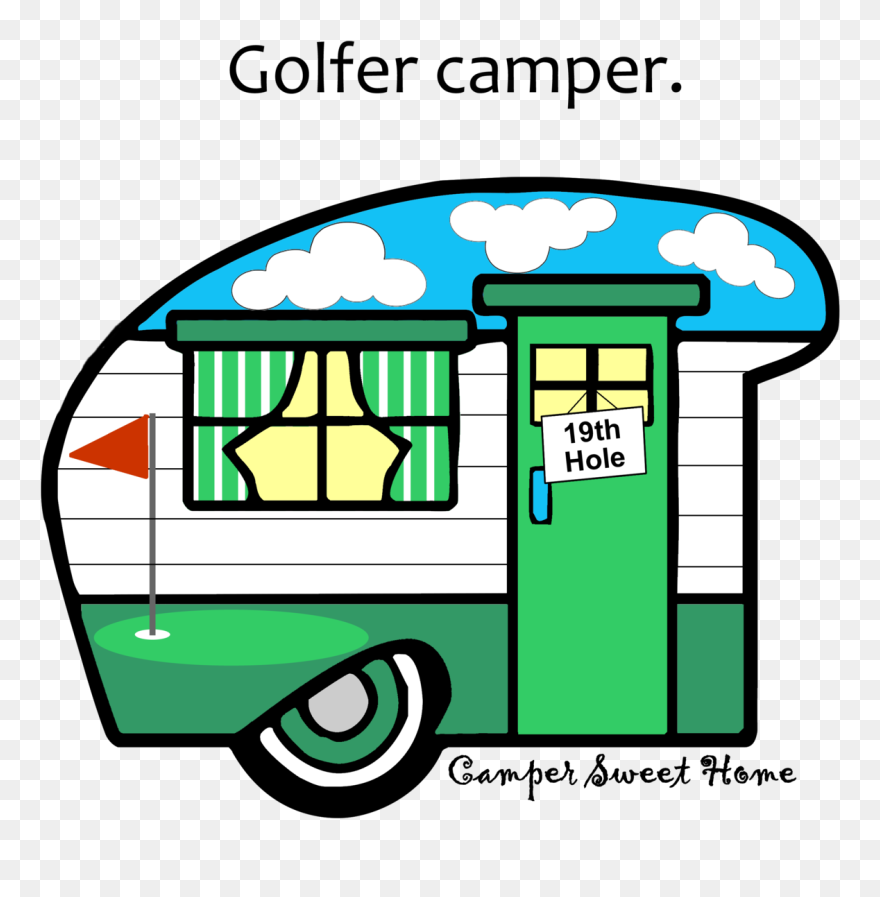 Camper Clipart - Png Download