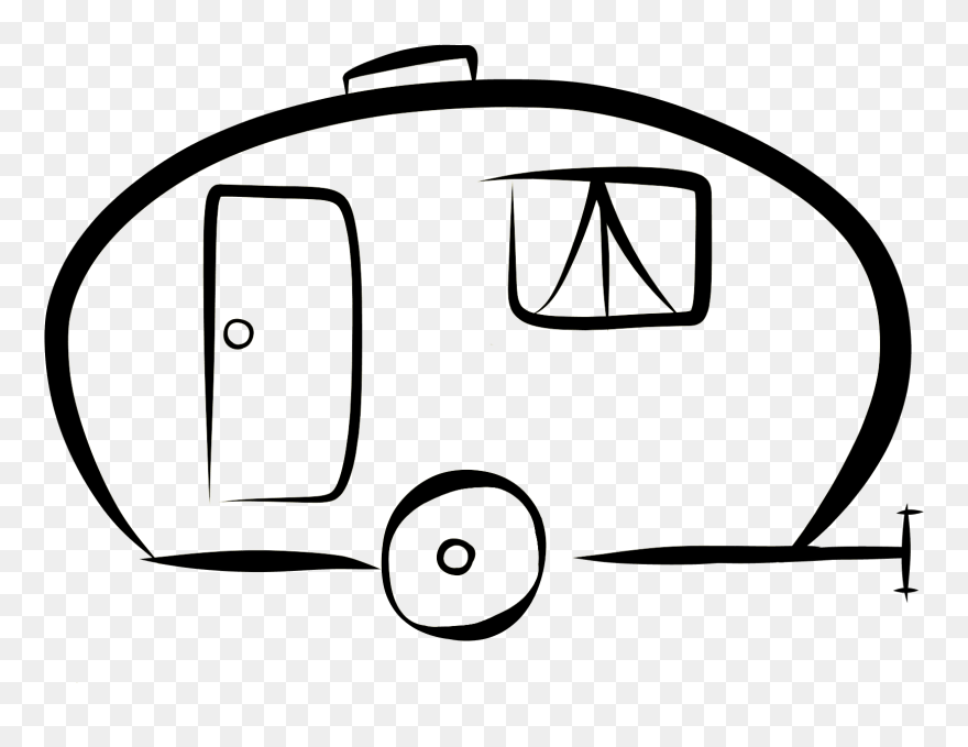 Camper Clipart - Png Download