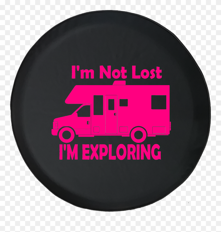 I"m Not Lost I"m Exploring Rv Motorhome Trailer Offroad Clipart