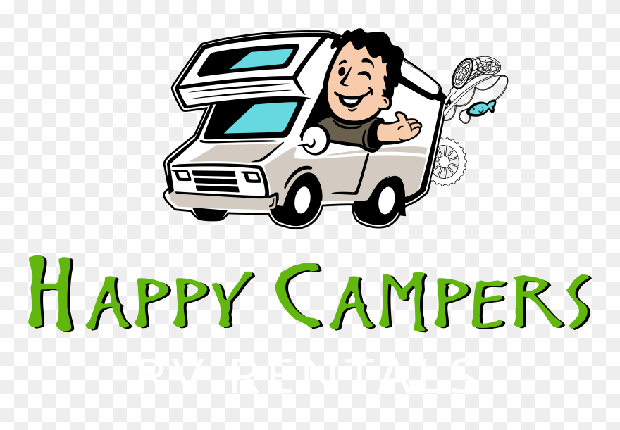 Happy Driver With Moving Truck Clipart