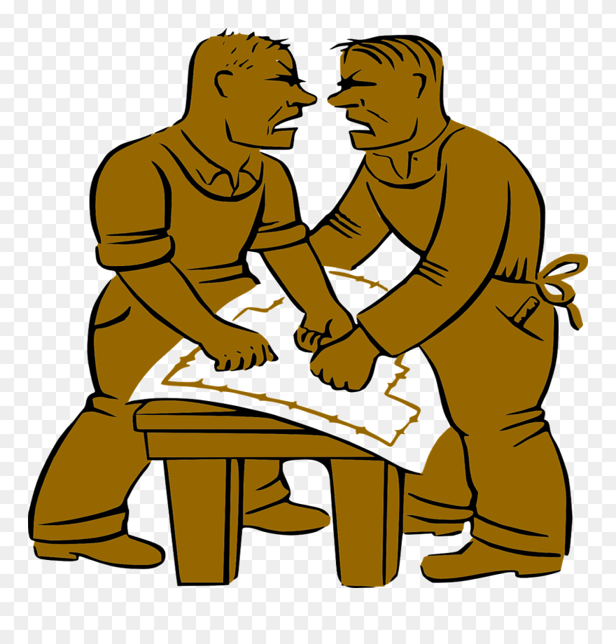 Conversation Between Two People Clipart - Png Download