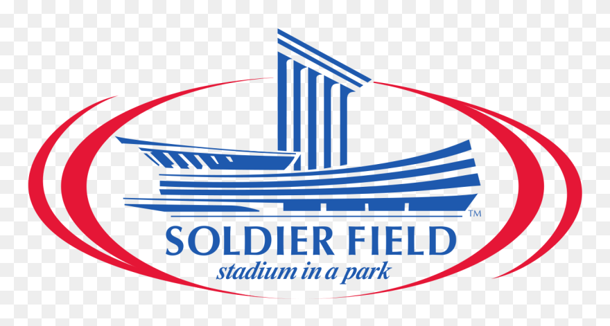 Soldier Field Chicago Logo Clipart