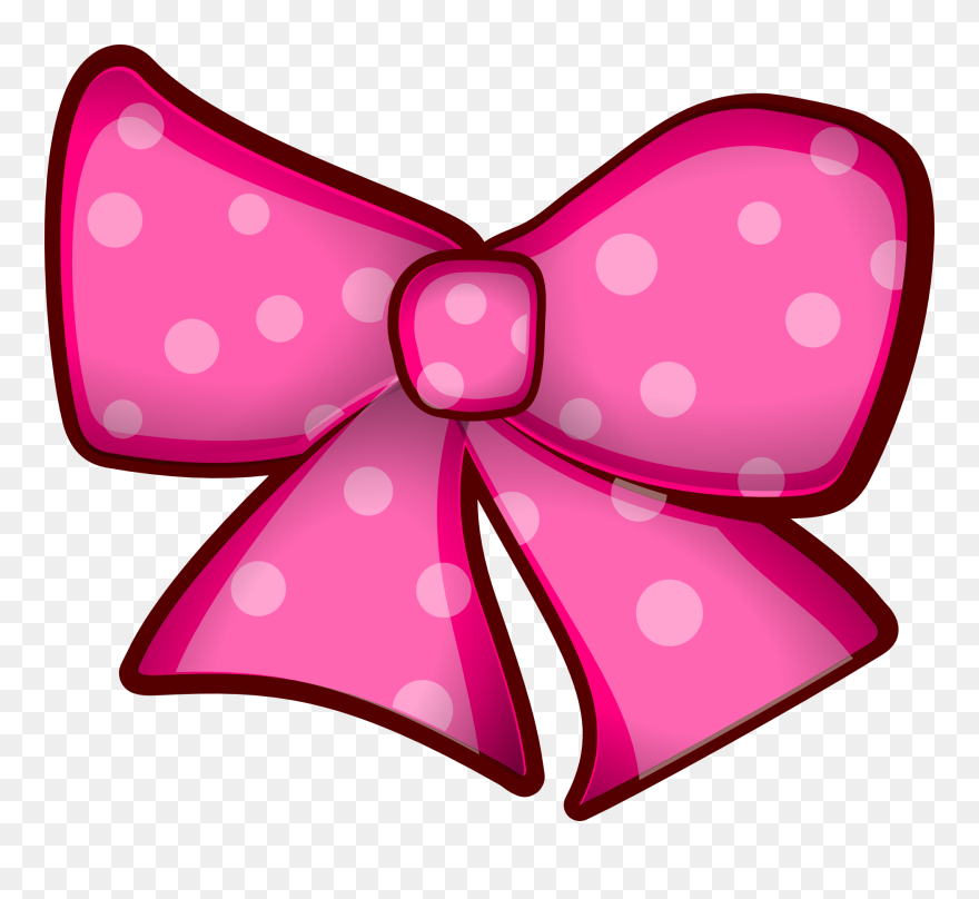 Minnie Mouse Bow And Arrow Hair Clip Art - Hair Bow Clip Art - Png Download