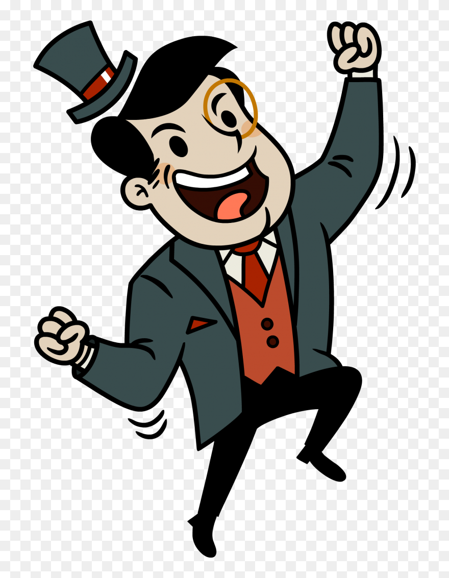 Adventure Capitalist Jumping Clipart