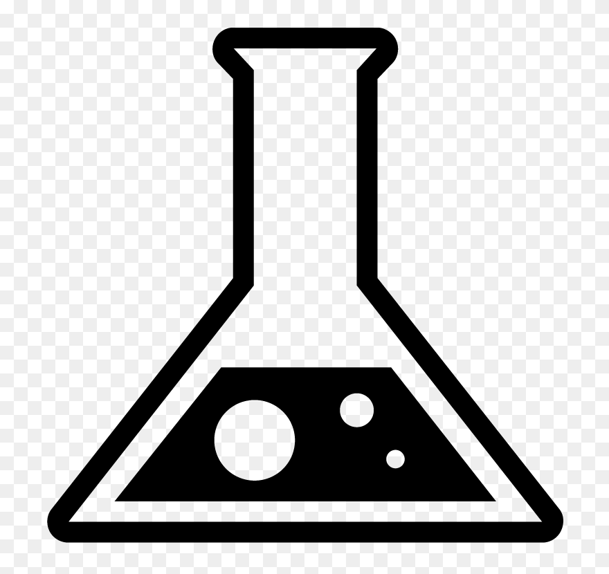 Chemical Clipart Black And White - Chemicals Icon - Png Download