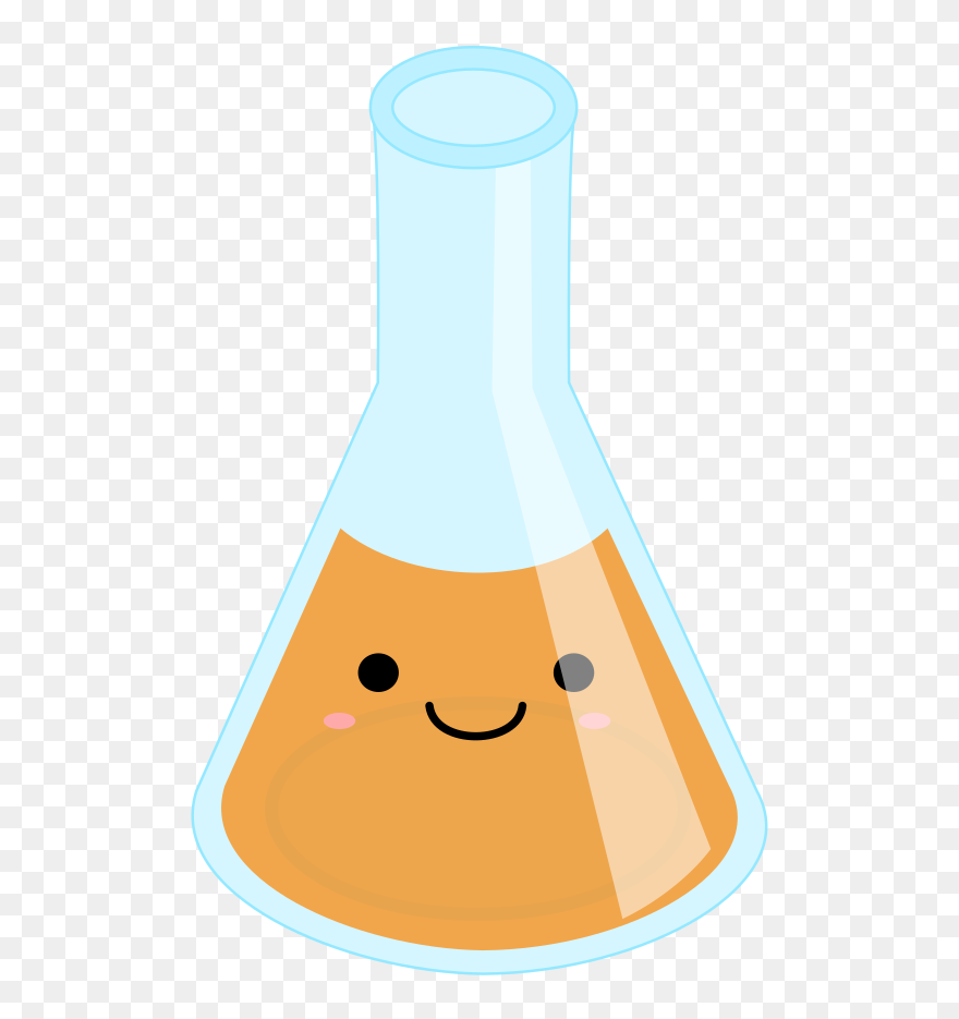 Erlenmeyer Flask, Full - Illustration Clipart