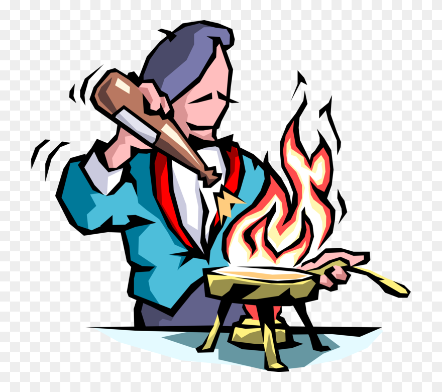 Vector Illustration Of French Culinary Cuisine Chef - Clip Art - Png Download