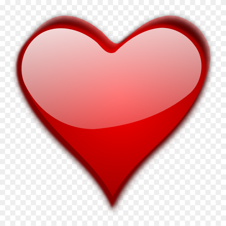 Red Heart Png Image - Red Heart Transparent Background Clipart