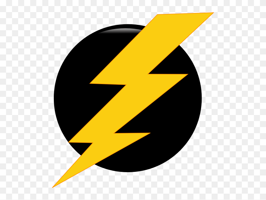 Zapper Logo Clip Art At Clker - Cartoon Lightning Bolt - Png Download