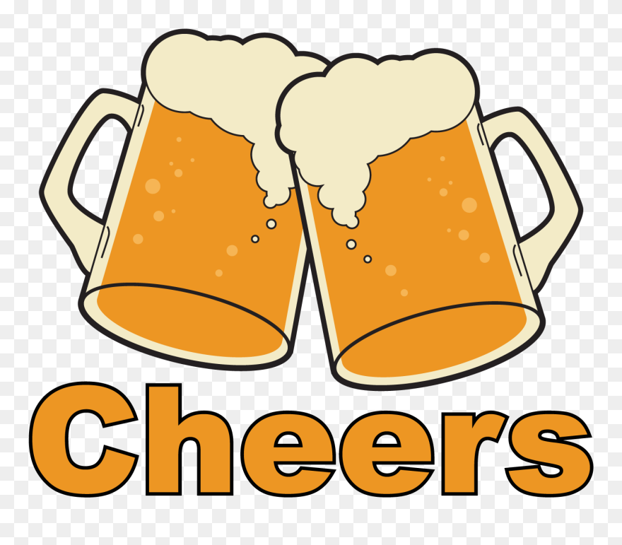 Beer Clipart Cheers - Png Download